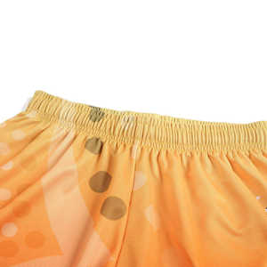 กางเกงขาสั้นผ้าฟลีซของผู้ชายสำหรับวิ่งออกกำลังกายกางเกงวิ่งแบบมีซับลิเมชันสำหรับฤดูร้อน - Product Image 5