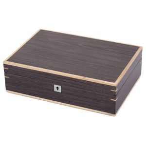 Caja de Madera Maciza Pulida Multiusos, Ecológica, para Regalos y Joyas, Decoración del Hogar y Decoración Navideña - Product Image 2