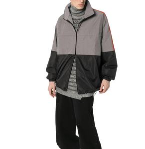 Chaqueta Cortavientos de Verano Personalizada al por Mayor, Hecha a Medida, de Alta Calidad, Transpirable, Ligera, para Exteriores, con Contraste de Color - Product Image 5