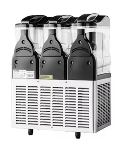 COMPRE AHORA! Nueva Máquina Comercial de Bebidas Congeladas de Triple Tanque de 15Lx3, 180 Vasos de Acero Inoxidable para Fiestas en Casa, Restaurantes, Cafeterías y Bares - Product Image 2