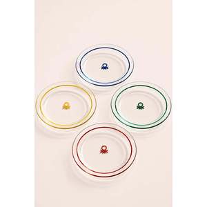 Ensemble d'assiettes en verre multicolores Be-Kct0037 - Multicolore - Product Image 3
