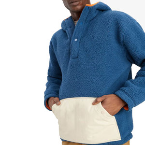 Pull à capuche en laine épaisse pour hommes, sweat-shirt chaud, avec Logo, chaud, pour l'hiver, vente en gros, 9 pièces - Product Image 2