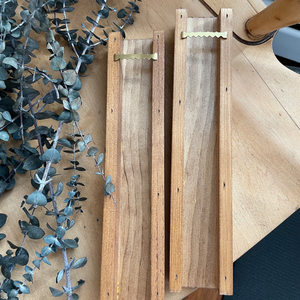 Adorno Navideño Decorativo de Pared de Madera de Pino de 12 Pulgadas, Superficie Pulida, Hecho a Mano, Ecológico - Product Image 4