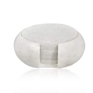 LATEST Natural Marble SQUARE Coaster With Accent Elegant LOOK PERFECT NEW Coaster for Home Decor and <b>Table</b> <b>Protection</b> - Product Image 6