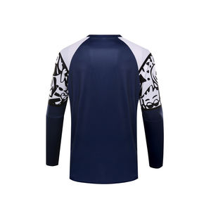 Maillot de VTT de sport pour homme, respirant et respirant, lavable et sans décoloration, maillot de cyclisme tout-terrain, grande taille, imprimé - Product Image 2