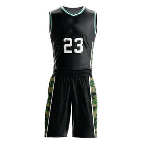 Uniforme de baloncesto con logotipo personalizado de equipo de diseño personalizado al por mayor - Product Image 5