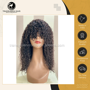 Dernier Stock Arrivée Vente Chaude D'origine Inde Cheveux Vierges Bruts Non Traités HD Bob Crépus Bouclés Extensions de Cheveux Humains Perruques - Product Image 3