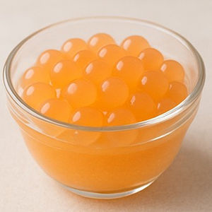 ส่วนผสมฟองชาพร้อมสารเติมแต่งน้ำเชื่อมไข่มุกบุกรสพีช (คริสตัลบอล) - Product Image 3