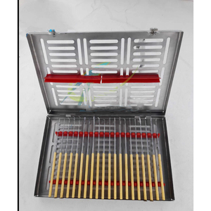 Branded Rhoton Micro Dissector Set 20 Pieces with Gold Neurosurgery <b>Surgical</b> <b>Instruments</b> Manual MOL Certified - Product Image 2