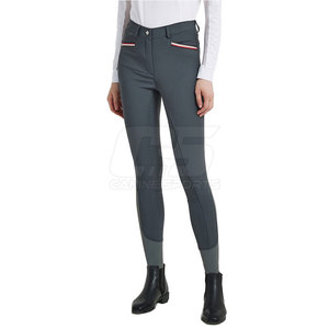 Culottes d'équitation avec logo personnalisé pour dames pantalons d'équitation respirants et antidérapants de conception OEM Jodhpur et culottes - Product Image 1