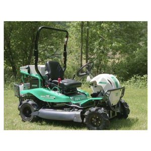 Cortacésped Orec con orugas de goma, altura de corte ajustable y cubierta resistente para cepillo y control de malezas - Product Image 5