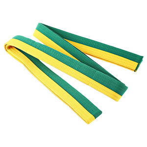 Anufacturer-Cinturón de Karate hecho a medida, color de alta calidad con rayas de algodón, cinturón de artes marciales para karate - Product Image 3