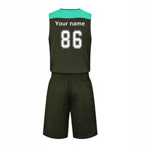 Nouveaux ensembles d'uniformes de basket-ball sur mesure, grande taille, qualité supérieure, 100% polyester, logo personnalisé, fabrication en usine, vente chaude - Product Image 6