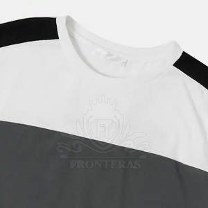 Dernier design T-shirt pour homme Couleur personnalisée T-Shirt pour homme Vêtements d'été T-Shirt à manches courtes pour homme - Product Image 5