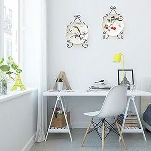 Support de plaque métallique en treillis métallique, parfait pour le rangement des ustensiles de cuisine et la présentation de table, idéal pour les fournitures de cuisine de luxe. - Product Image 5