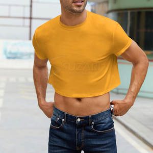 Stylish <b>Crop</b> <b>Top</b> T-Shirt With Trendy Short Length Design <b>Crop</b> <b>Top</b> T-Shirt With Slim Fit And Smooth Texture - Product Image 3