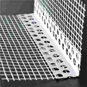 Cuenta de esquina de PVC <span class=keywords><strong>perforado</strong></span> flexible con cuenta de ángulo de malla de fibra de vidrio - Product Image 3