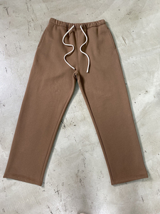 2025 New Wholesale Custom Men's Heavy Weight Sweatpants Loose Fit Open Bottom Fleece Athletic Pants Men's Jogger - Product Image 2