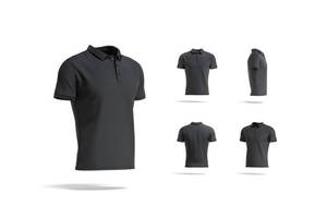 Polo de Golf de manga corta de verano personalizado unisex, camisetas transpirables informales de estilo sólido, diseño único Digital Hip Hop impreso de punto - Product Image 4