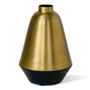 Vase à fleurs décoratif en fer d'inspiration traditionnelle pour l'affichage sur table avec une construction de qualité métallique durable - Product Image 1