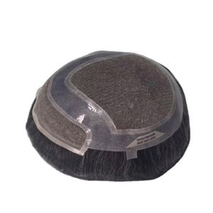 Toupee para Hombre Taz Hair, Peluca de Cabello Humano 100%, Densidad Cruda 60%-150%, Cabello Indio Remy, Resistente al Agua, Ondulado - Product Image 5