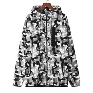 Men's Casual Pullover <b>Hoodie</b> in Winter Style <b>Large</b> Size round Neck Printed for Spring and Autumn Made of Polyester/Cotton - Product Image 3