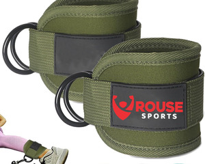 Correa de Tobillo de Neopreno para Gimnasio con Logotipo Personalizado, con Anillo en D, Acolchado Grueso, Ajustable, Accesorio de Entrenamiento para Hombres y Mujeres - Product Image 1
