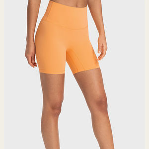 Shorts de yoga pour femmes tendance, anti-plis, séchage rapide, respirants, taille haute, confortables, couleur personnalisable, haute qualité - Product Image 3