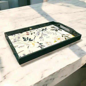 Made in Vietnam lacquer <b>trays</b> highest quality lacquered <b>tray</b> for <b>drinks</b> serving decoration - Product Image 6