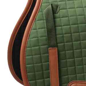 Selle de dressage occidentale en cuir de haute qualité avec doublure en maille, couleur et logo personnalisables pour selle de saut - Product Image 3