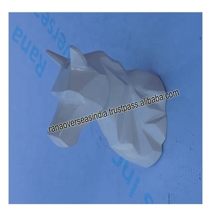 Cabeza de caballo de Metal de aluminio para colgar en la pared cabeza de Animal decoración de pared para entrada de oficina Bar y restaurante - Product Image 6