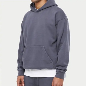 Trending Pullover Style Fleece <b>Hoodies</b> <b>For</b> <b>men</b> Oversized Hip Hop Custom Made Logo OEM Service Available - Product Image 6