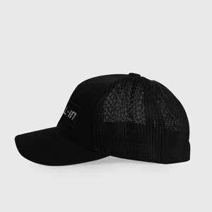 Gorra Trucker GA 2.0 Negra de Malla con Logotipo Serigrafiado, Casual y Ejecutiva, Talla Única - Product Image 2