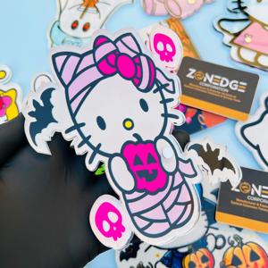 Venta superior rojo naranja Hello Kitty Lash Tile extensión de pestañas azulejos magnético sostenible etiqueta Lash Tiles estilo pestañas y herramientas - Product Image 2