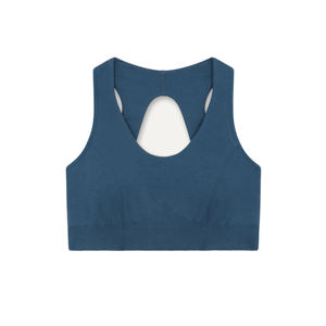 Sujetador deportivo acolchado sin costuras de alto impacto para mujer, ligero, transpirable, para gimnasio, Yoga, correr, entrenamiento, a prueba de golpes, sencillo - Product Image 4