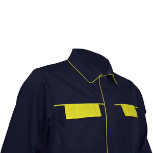 Service OEM Salopette de sécurité pour hommes Combinaison réfléchissante personnalisée Vêtements de travail industriels Combinaisons de travail résistantes à l'huile pour mécaniciens - Product Image 5