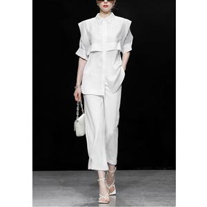 Teñido Sólido Servicio Oem Recto Antiarrugas Lienzo Pantalón Plano Regular Seda Hilo de algodón Hecho en Vietnam - Product Image 1