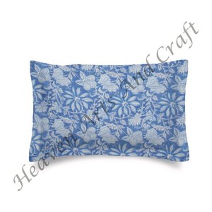 Funda de Almohada 100% Algodón con Estampado Étnico Indio de Flores, Personalizable, para Decoración del Hogar u Hotel, Colorida - Product Image 4