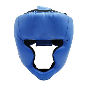 Casco de boxeo profesional más vendido Casco de entrenamiento MMA de cuero al por mayor Precio - Product Image 1
