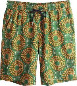 เสื้อยืดแขนสั้นลำลองผู้ชายสไตล์เกาหลีแฟชั่นปี 2023 กางเกงขาสั้นเอวกลาง ระบายอากาศดี เหมาะสำหรับใส่ไปเที่ยวทะเล ลายพิมพ์ทันสมัย ทรงหลวม - Product Image 2