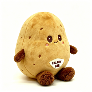 Peluche de patata, juguete de patata de peluche, lindo peluche de patata, peluche de verdura - Product Image 2