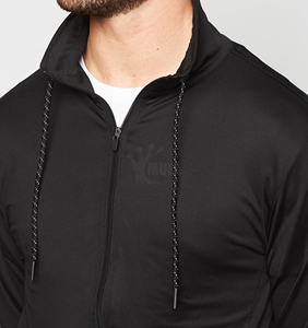 Conjunto de chándal de invierno para hombre con logotipo personalizado 2025, pantalones de chándal con capucha transpirables, Material de algodón 100% para entrenamiento de gimnasia, ropa para trotar - Product Image 5