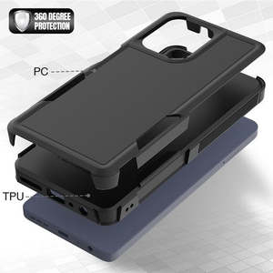 Samsung Galaxy S23 Ultra Hybrid Dual Layer Case Red - Product Image 2