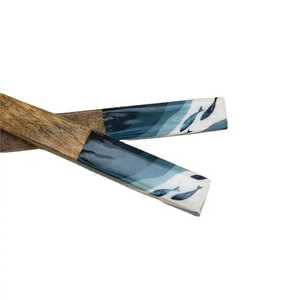 Juego de Servidores de Ensalada de Madera de Acacia Único, Utensilios de Cocina para Hotel y Restaurante, Cucharas Pequeñas de Madera Maciza, Juego de Cucharas para Mezclar, Cuchara para Servir de Madera - Product Image 5