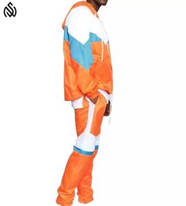 Conjunto cortavientos ligero sublimado de último diseño para hombre, bajo MOQ personalizado, ropa informal, conjunto de chaqueta cortavientos - Product Image 1