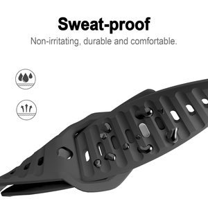 Coolyep nuova larghezza <span class=keywords><strong>Sport</strong></span> 26mm traspirante regolabile con fibbia in Silicone morbido cinturino di ricambio Smart <span class=keywords><strong>Watch</strong></span> cinturino per <span class=keywords><strong>apple</strong></span> <span class=keywords><strong>Watch</strong></span> ultra - Product Image 3