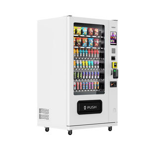 Distributeur automatique intelligent JSK pour en-cas, aliments, boissons et bouteilles d'eau avec lecteur de cartes à écran tactile, populaire en Amérique du Nord - Product Image 1