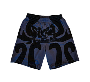 ออกแบบโลโก้ของคุณเอง กางเกงขาสั้นผู้ชายแบบย้อมสีเอซิด ราคาสมเหตุสมผล ผู้ผลิตที่ดีที่สุด จำนวนมาก ปักลายแบบดิสเทรส - Product Image 2