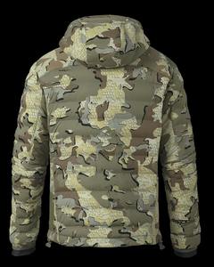 Nouvelle veste bomber de chasse en toile camouflage enduite de peau de mouton, design tendance, haute qualité, couleurs personnalisées, devant - Product Image 2