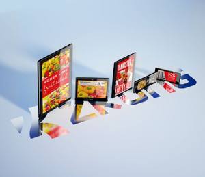 Zkong Label rak elektronik EPD Bluetooth 4.2 inci, papan iklan Digital tampilan Harga e-ink dalam ruangan - Product Image 2